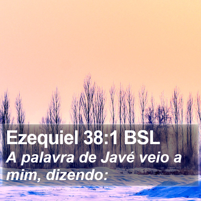 Ezequiel 38:1 BSL Bible Study