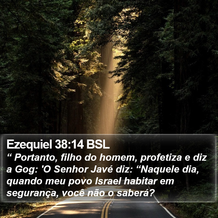 Ezequiel 38:14 BSL Bible Study