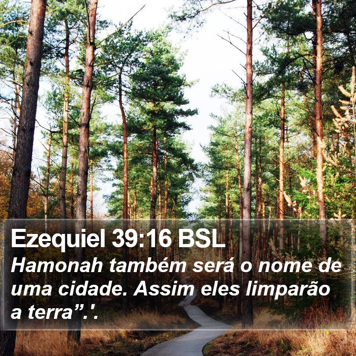 Ezequiel 39:16 BSL Bible Study