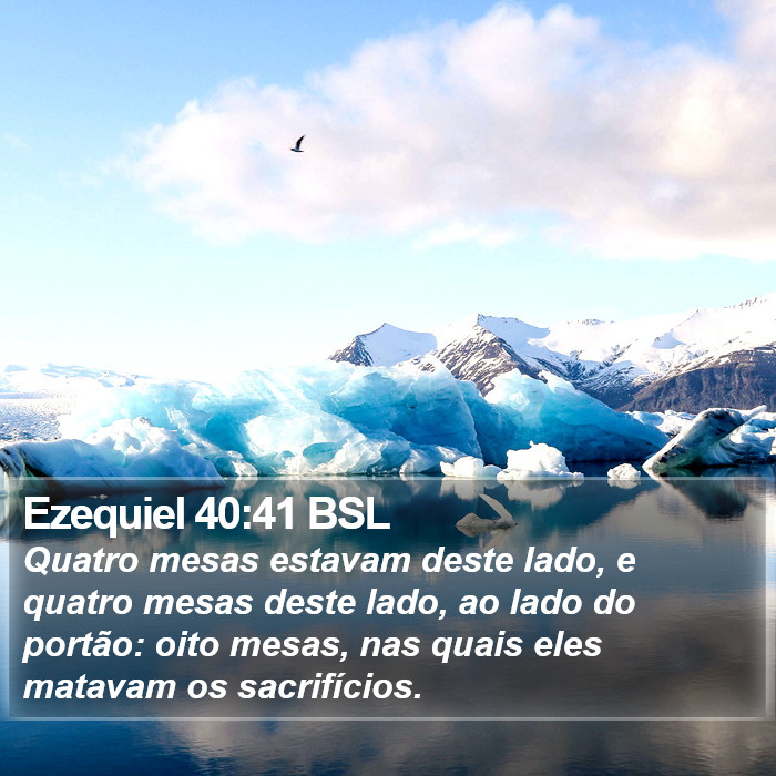 Ezequiel 40:41 BSL Bible Study