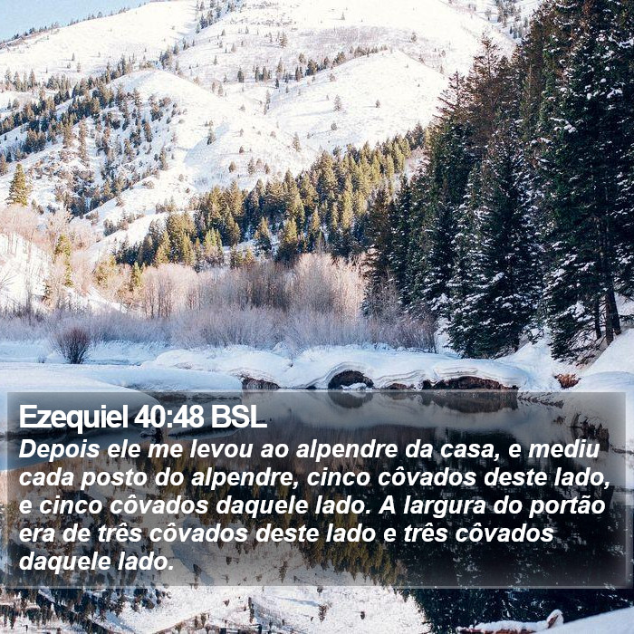 Ezequiel 40:48 BSL Bible Study