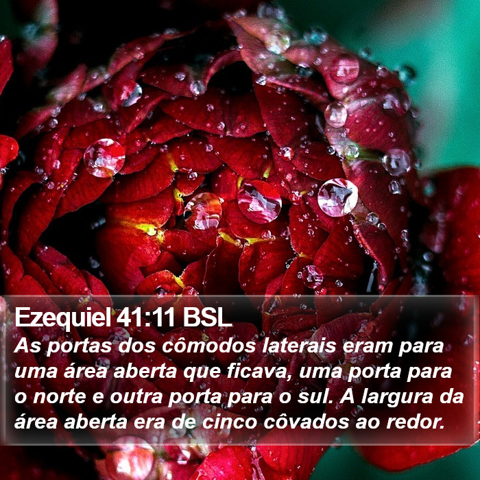 Ezequiel 41:11 BSL Bible Study