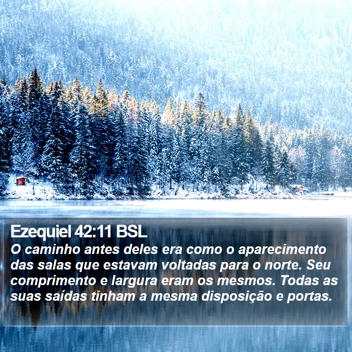 Ezequiel 42:11 BSL Bible Study