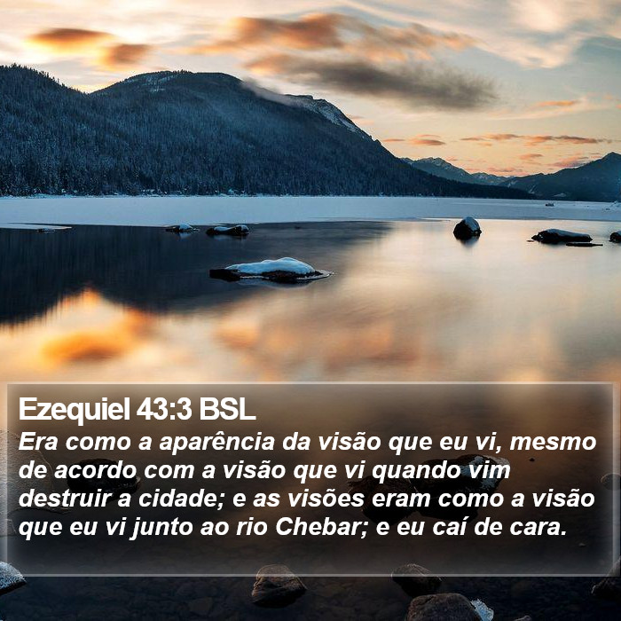 Ezequiel 43:3 BSL Bible Study