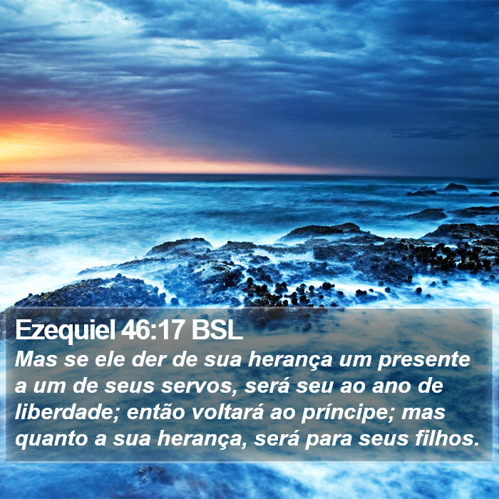 Ezequiel 46:17 BSL Bible Study