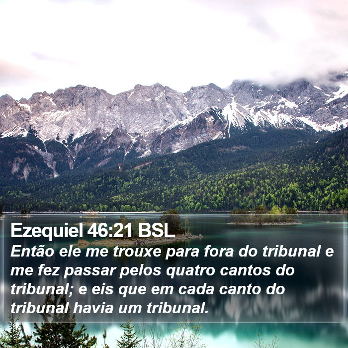Ezequiel 46:21 BSL Bible Study