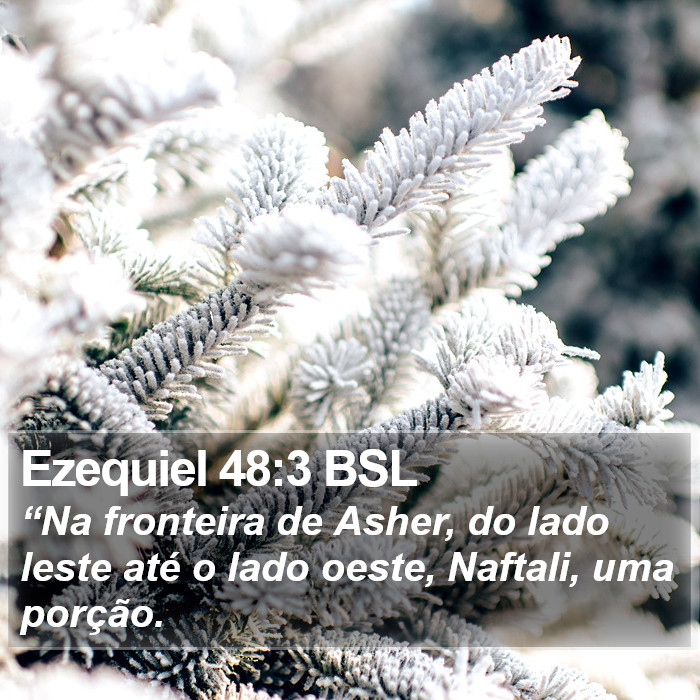 Ezequiel 48:3 BSL Bible Study