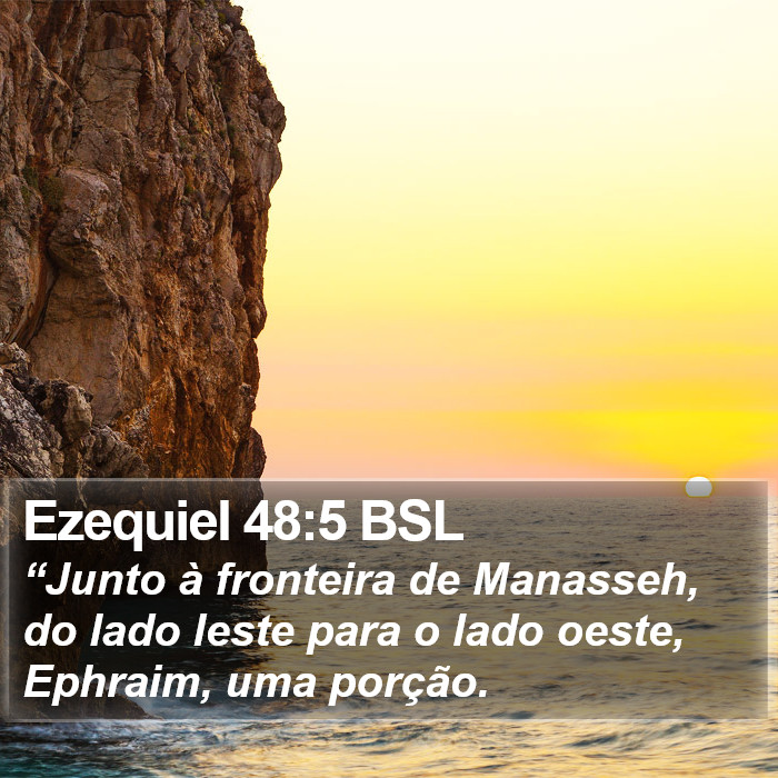 Ezequiel 48:5 BSL Bible Study