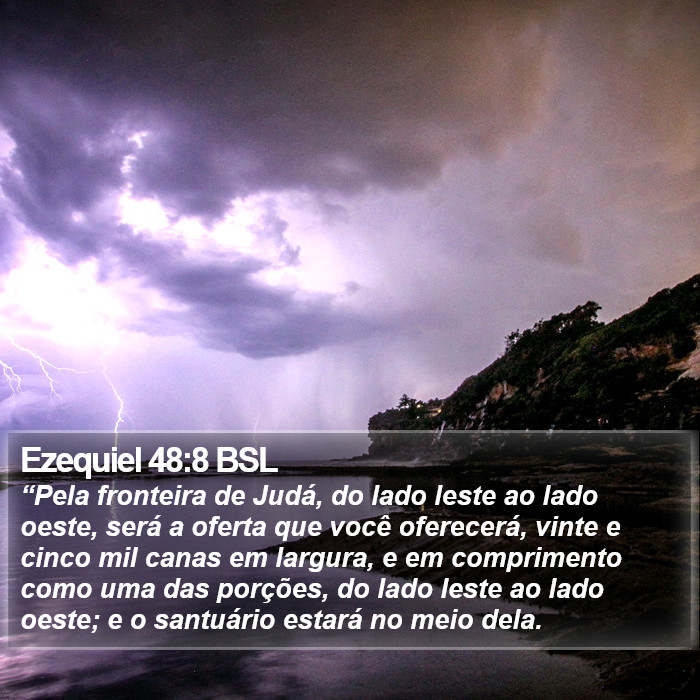 Ezequiel 48:8 BSL Bible Study