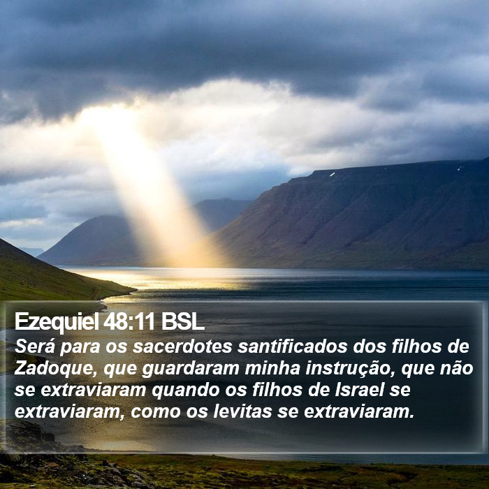 Ezequiel 48:11 BSL Bible Study