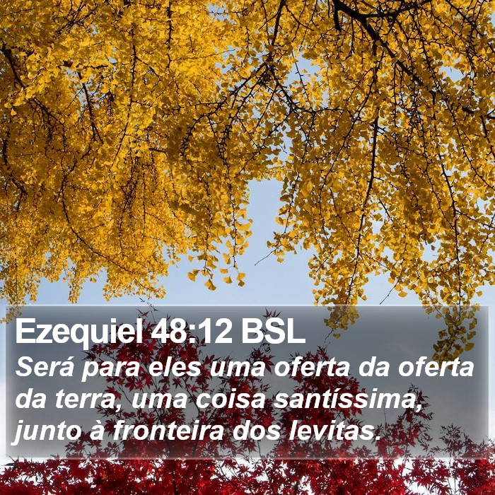 Ezequiel 48:12 BSL Bible Study