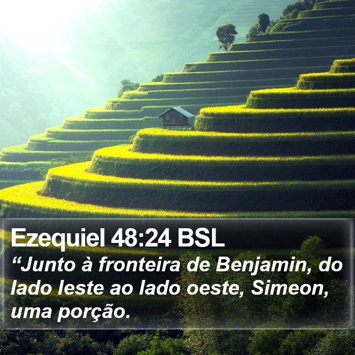 Ezequiel 48:24 BSL Bible Study