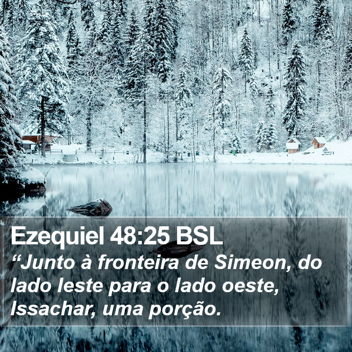 Ezequiel 48:25 BSL Bible Study