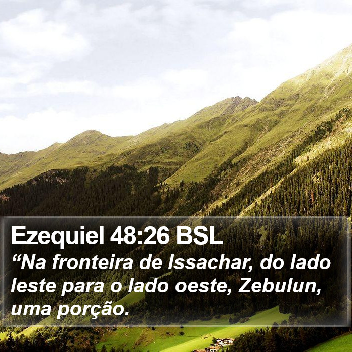 Ezequiel 48:26 BSL Bible Study