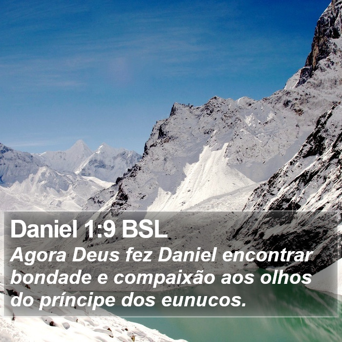 Daniel 1:9 BSL Bible Study