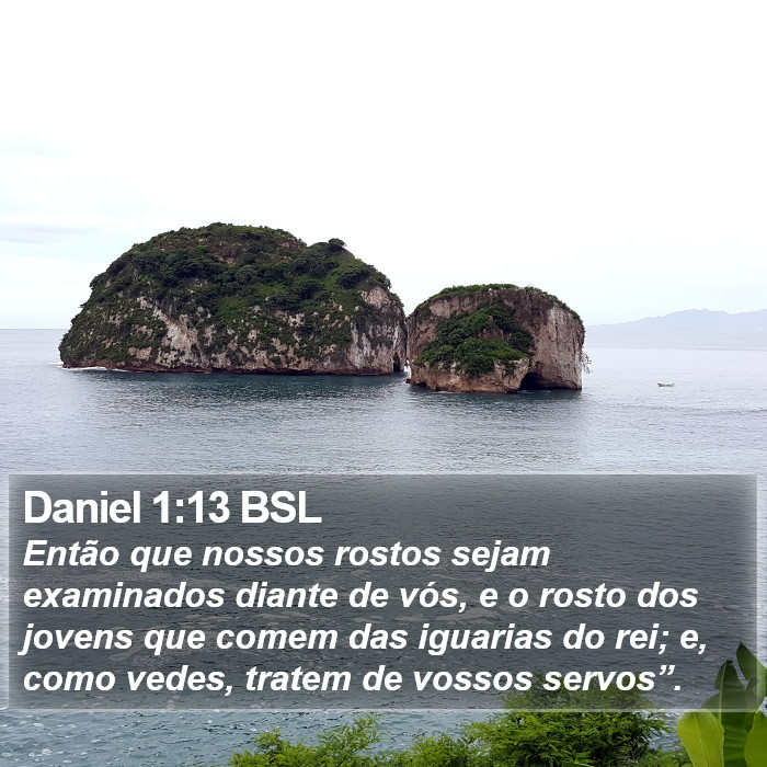 Daniel 1:13 BSL Bible Study