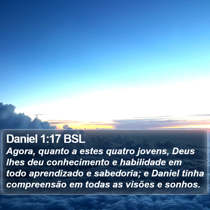 Daniel 1:17 BSL Bible Study