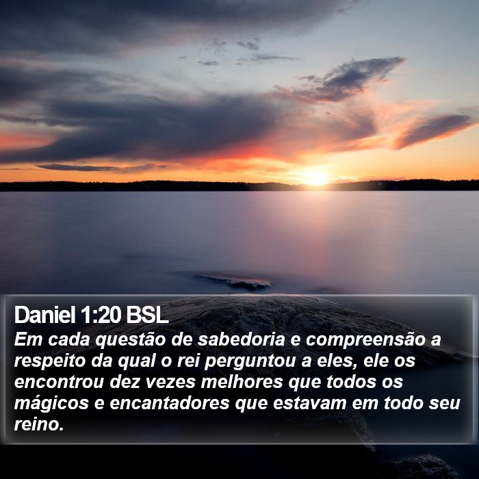 Daniel 1:20 BSL Bible Study