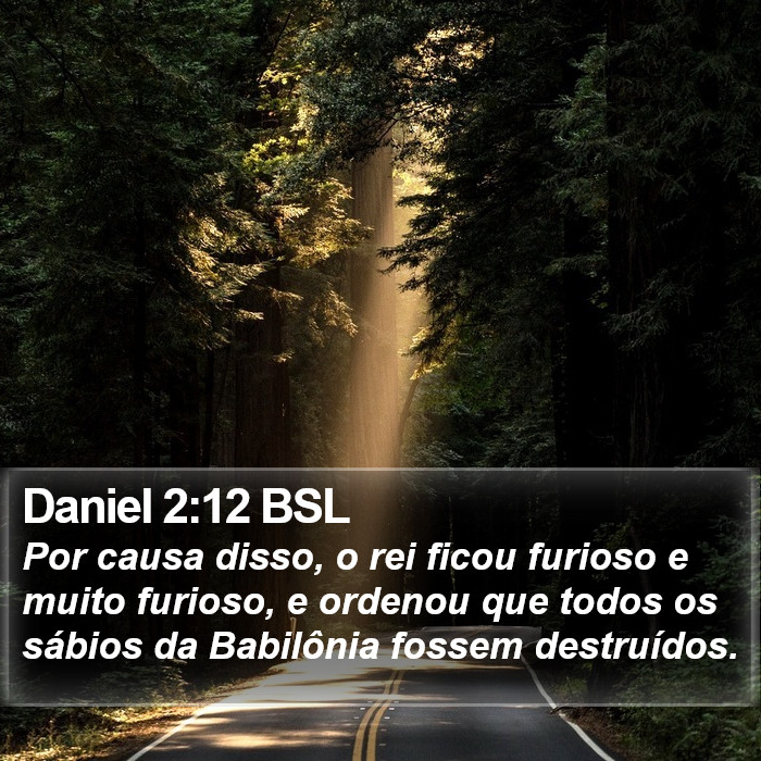 Daniel 2:12 BSL Bible Study