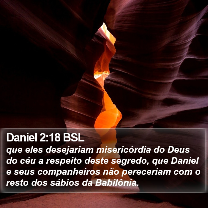 Daniel 2:18 BSL Bible Study