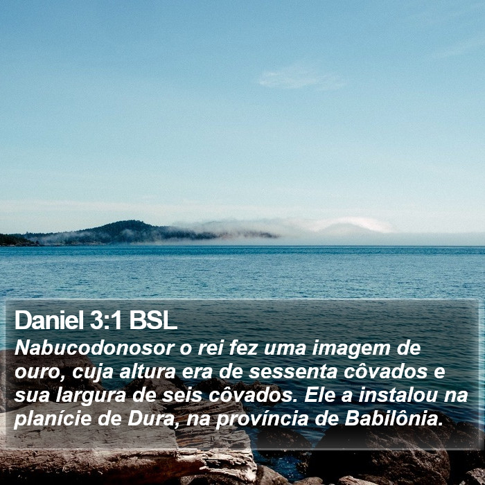 Daniel 3:1 BSL Bible Study
