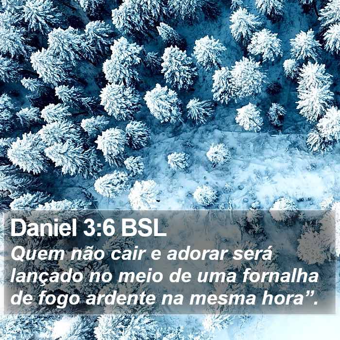Daniel 3:6 BSL Bible Study