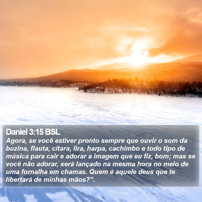 Daniel 3:15 BSL Bible Study