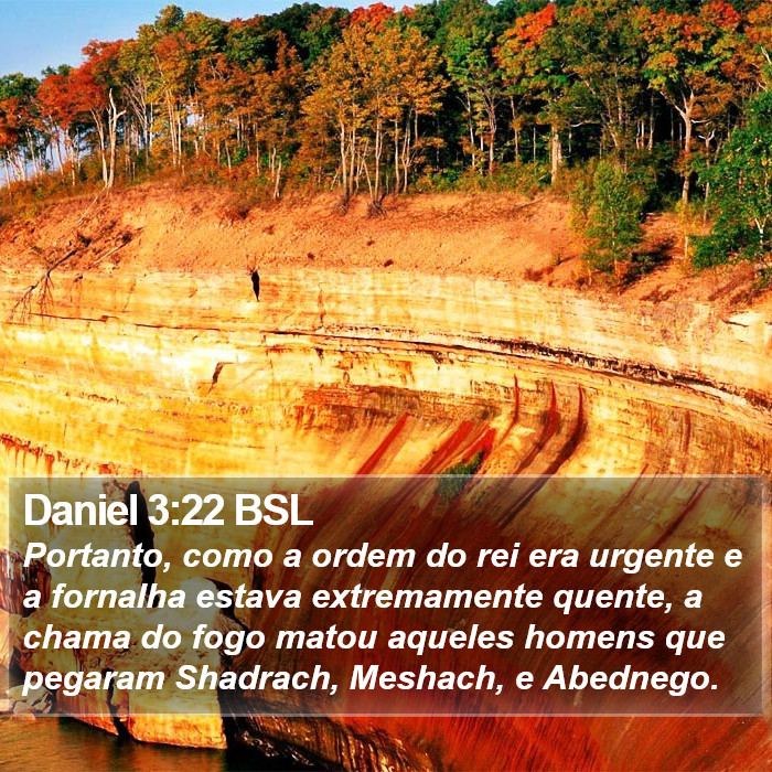 Daniel 3:22 BSL Bible Study
