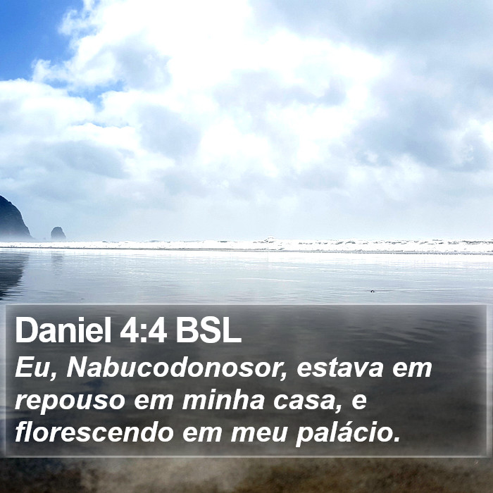 Daniel 4:4 BSL Bible Study