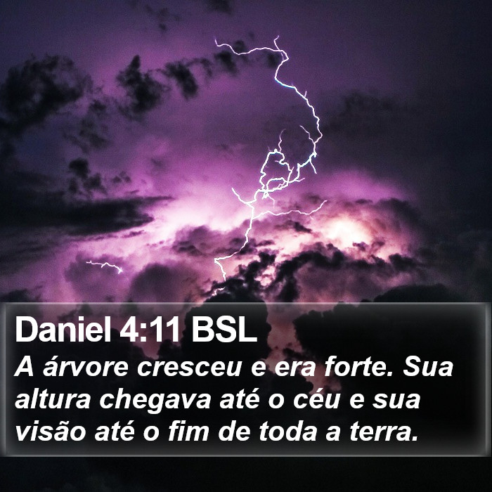 Daniel 4:11 BSL Bible Study