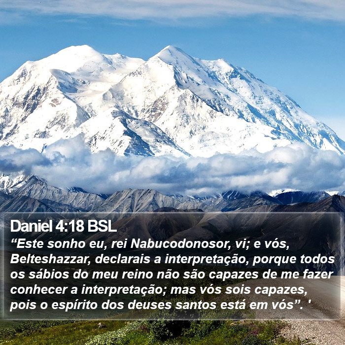 Daniel 4:18 BSL Bible Study