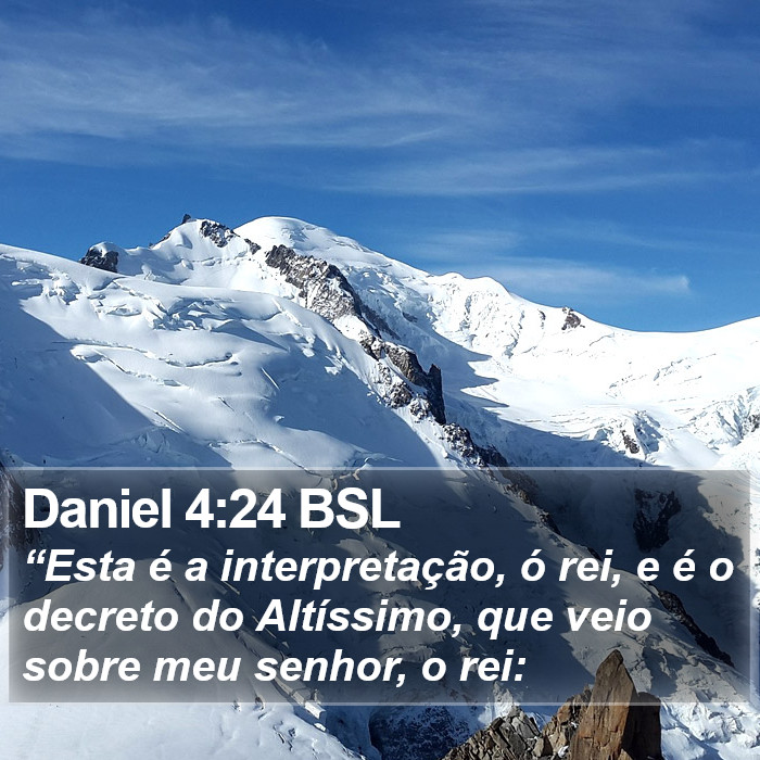 Daniel 4:24 BSL Bible Study