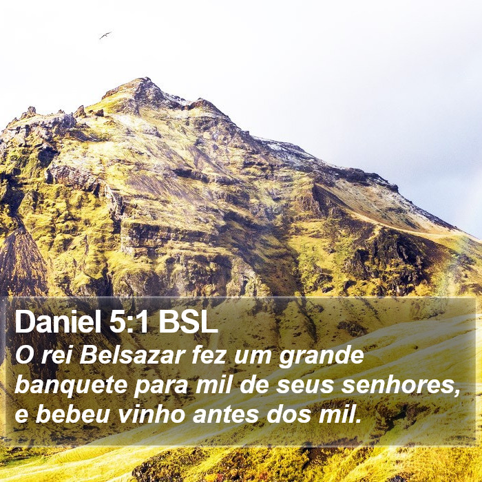Daniel 5:1 BSL Bible Study