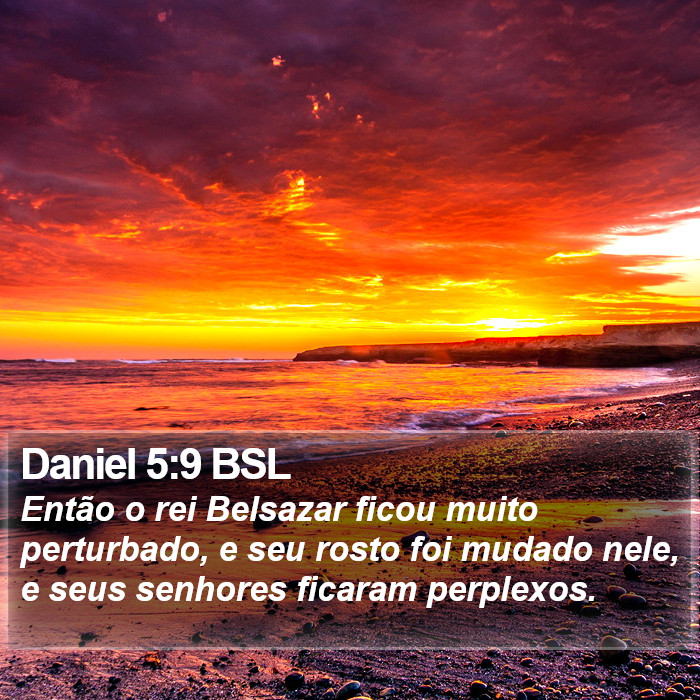 Daniel 5:9 BSL Bible Study