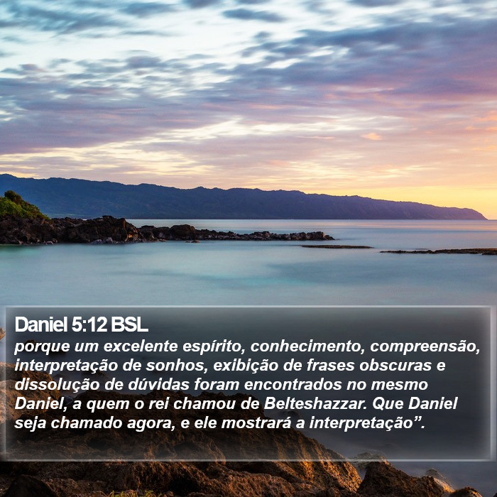 Daniel 5:12 BSL Bible Study