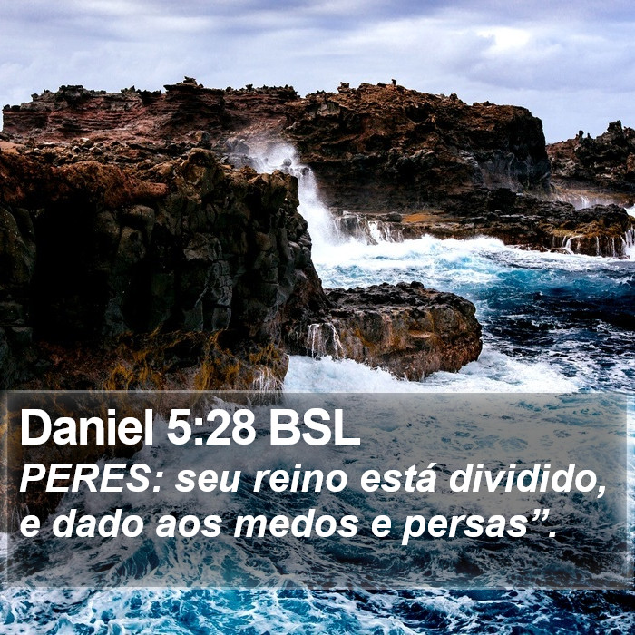 Daniel 5:28 BSL Bible Study