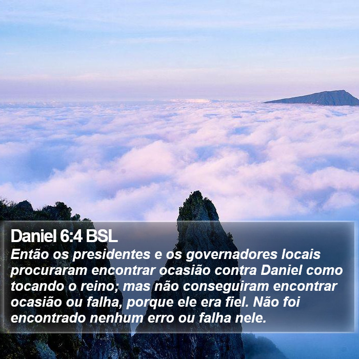 Daniel 6:4 BSL Bible Study