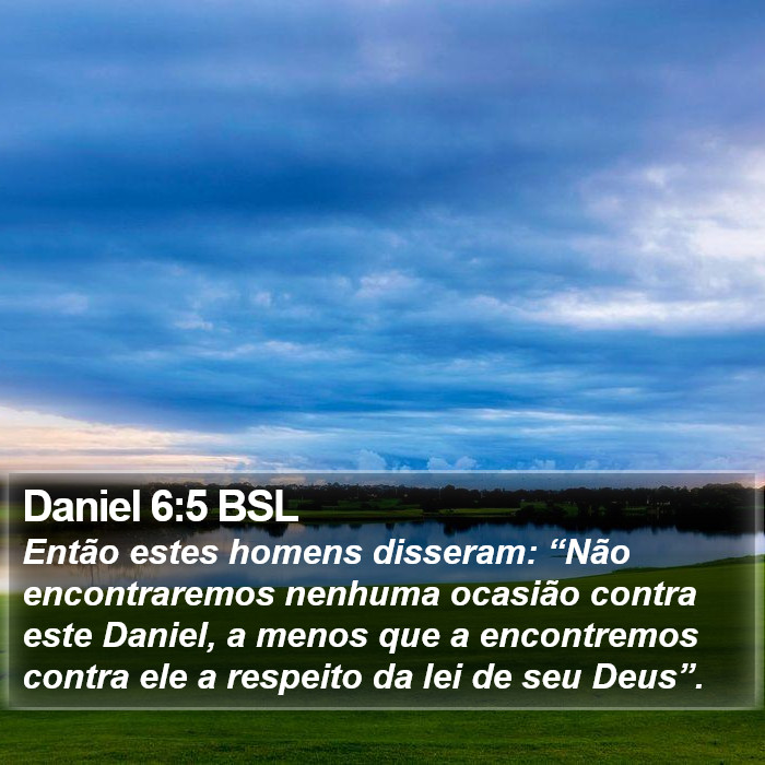 Daniel 6:5 BSL Bible Study
