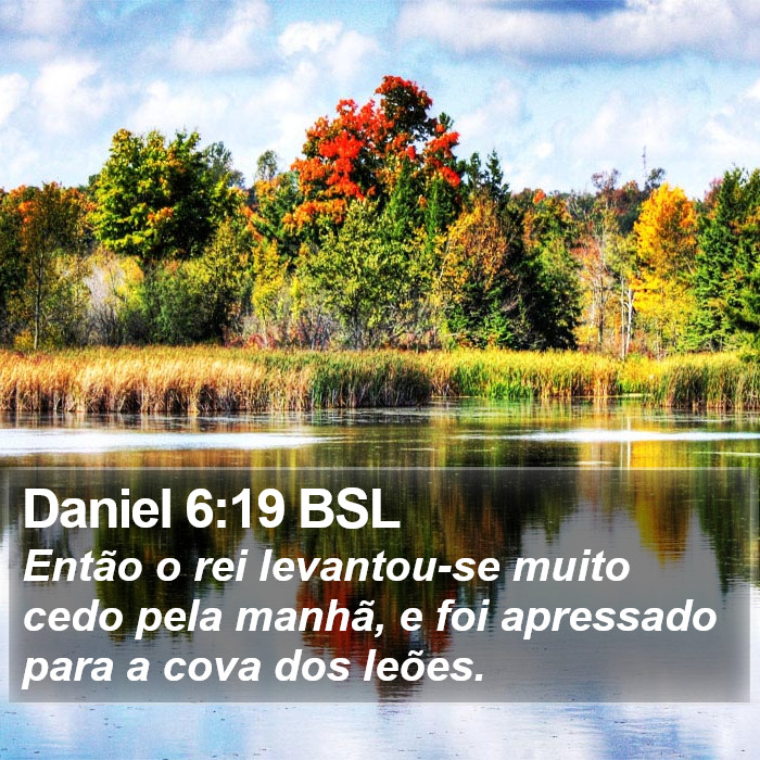 Daniel 6:19 BSL Bible Study