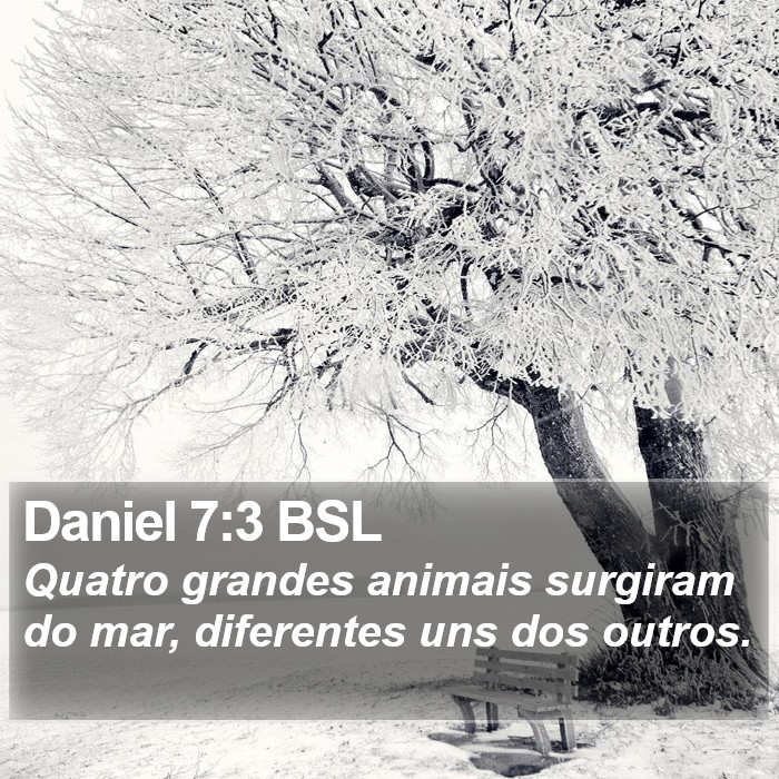 Daniel 7:3 BSL Bible Study