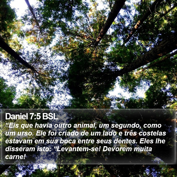 Daniel 7:5 BSL Bible Study