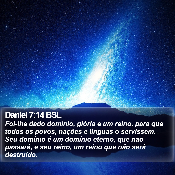 Daniel 7:14 BSL Bible Study