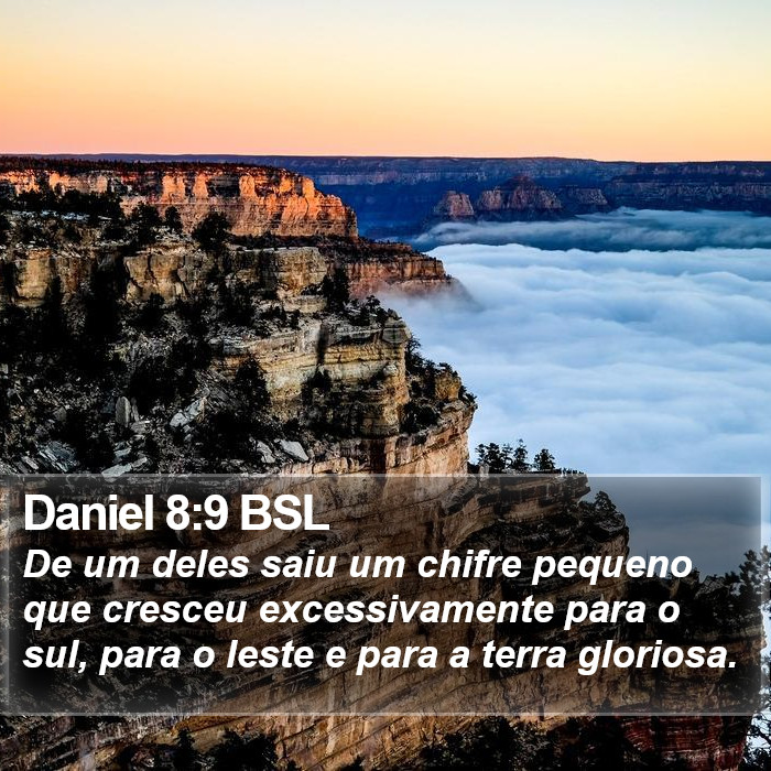 Daniel 8:9 BSL Bible Study