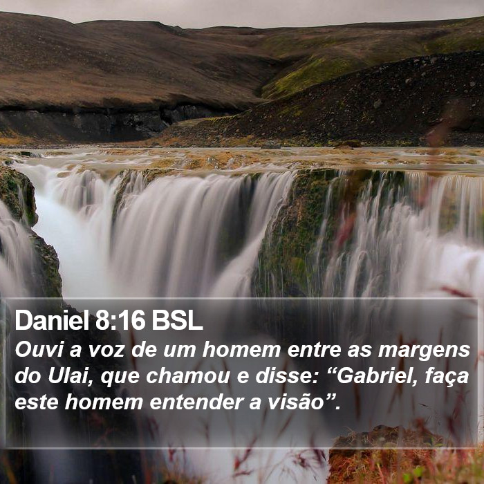 Daniel 8:16 BSL Bible Study