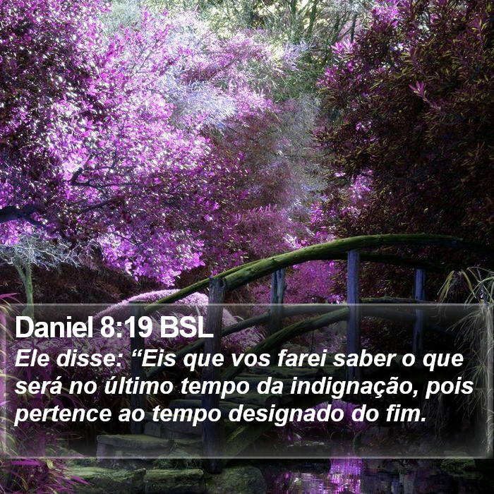 Daniel 8:19 BSL Bible Study