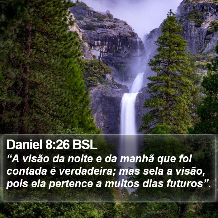 Daniel 8:26 BSL Bible Study