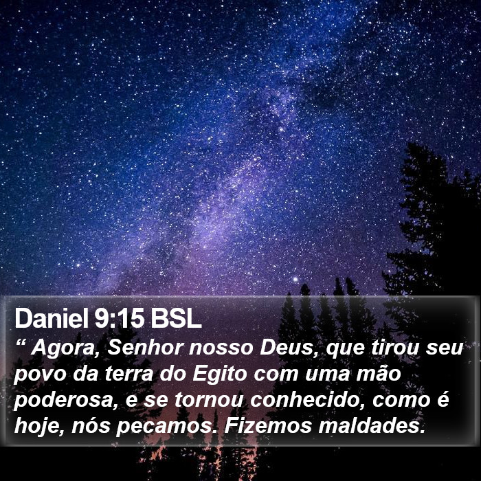 Daniel 9:15 BSL Bible Study