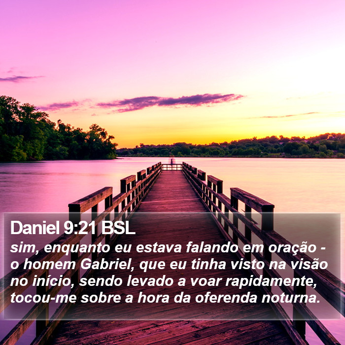 Daniel 9:21 BSL Bible Study