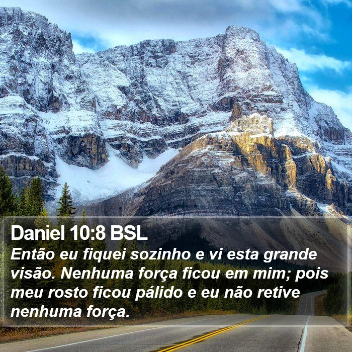 Daniel 10:8 BSL Bible Study