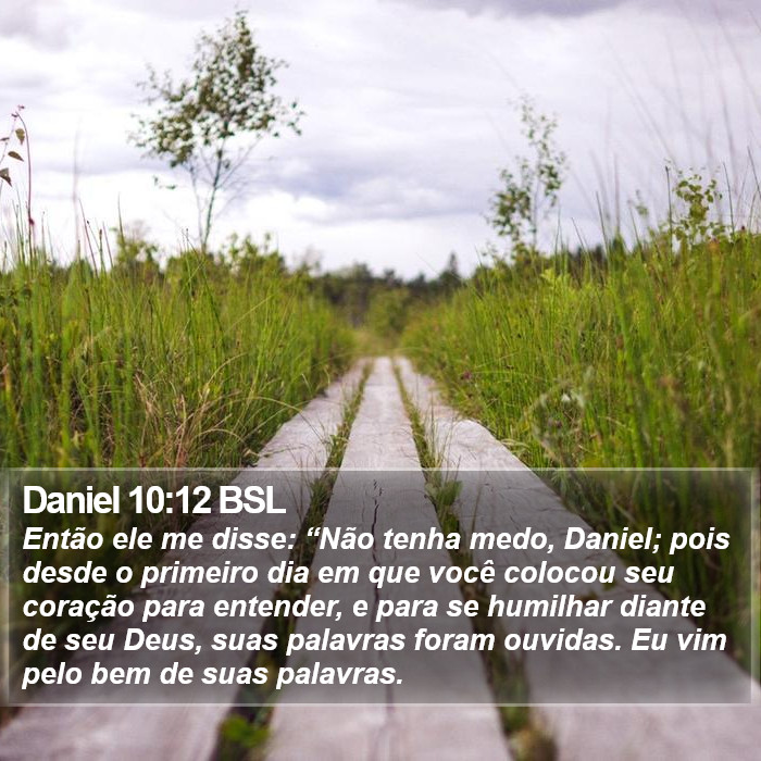 Daniel 10:12 BSL Bible Study